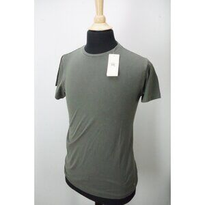 RRL Double RL Gray Green Short Sleeve 100% Cotton Crewneck T Shirt Sz S NEW